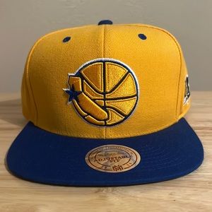 Vintage Mitchell and Ness Golden State Warriors snapback